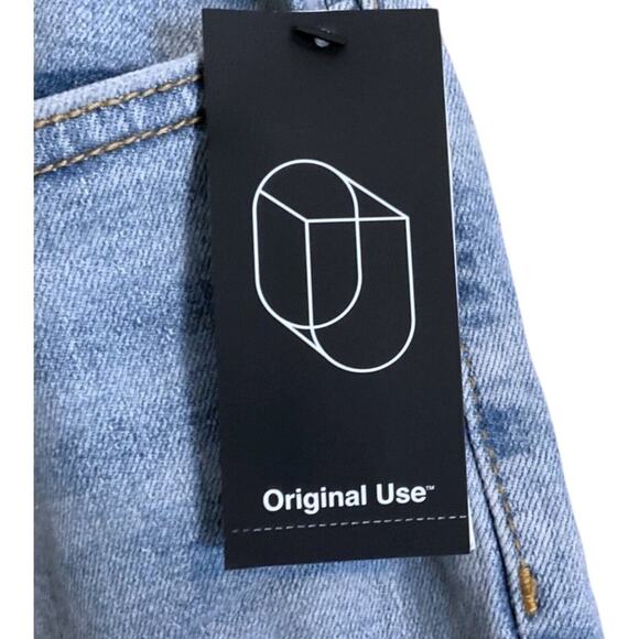 Original Use Men’s Slim Fit Taper Jeans Light Wash Distressed 30x32 NWT - Picture 9 of 13